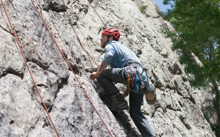gap year rock climbing adventure